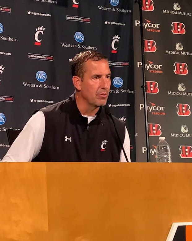 Luke Fickell Miami Postgame